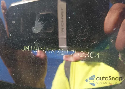 2025 Mazda Mazda3 2.5 S Select Sport from USA, damaged, VIN JM1BPAKM7S1752804